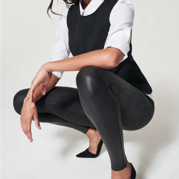 Poshmark spanx hot sale faux leather leggings
